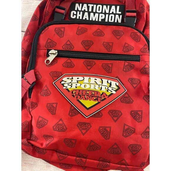 Varsity Cheerleading National Championship Spirit Sports Red Back Pack - OS - Picture 2 of 10
